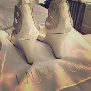 De Mer Wedding Wedges: Purchased from BHLDN!