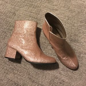 Sparkly Pink Boots