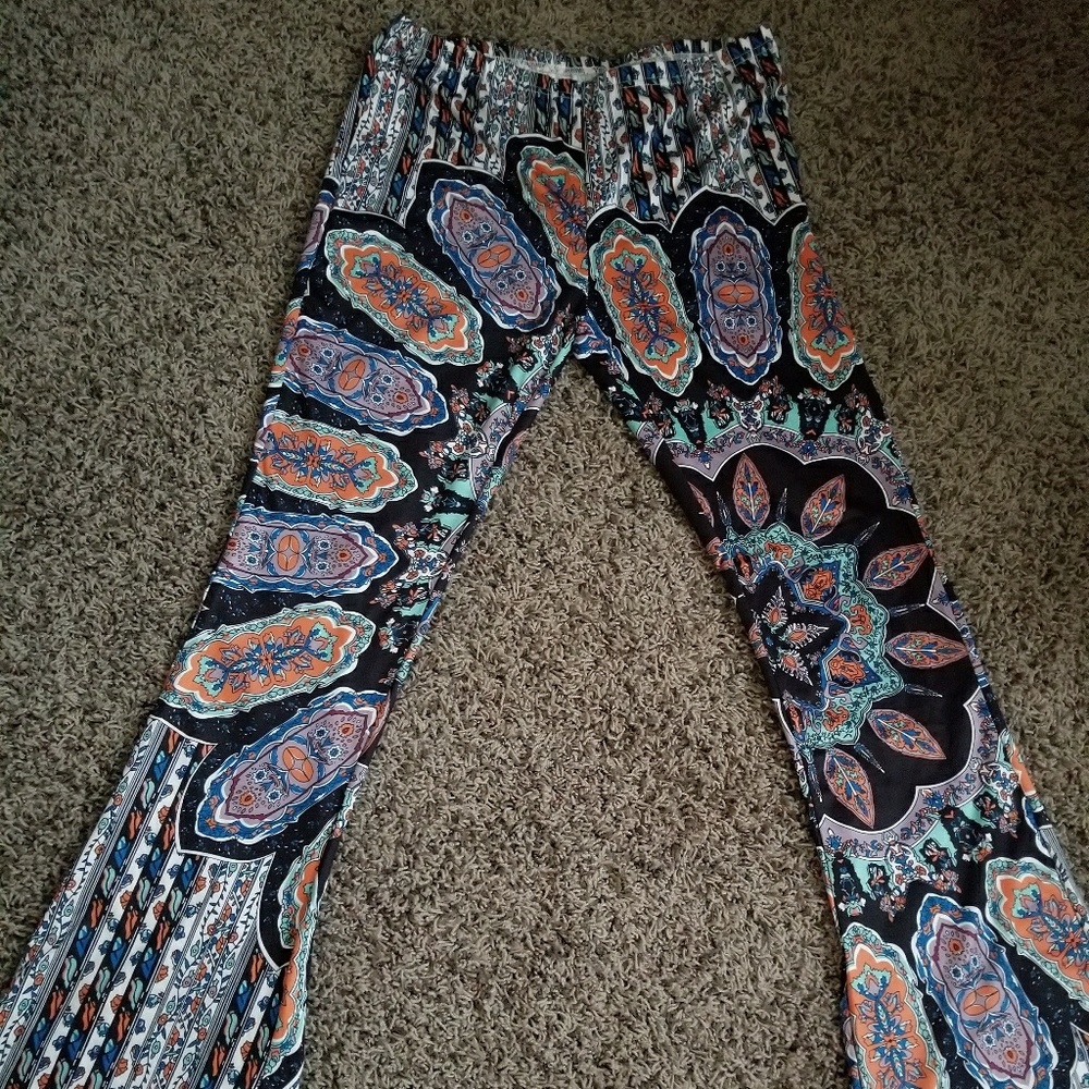 Bohemian bell bottoms