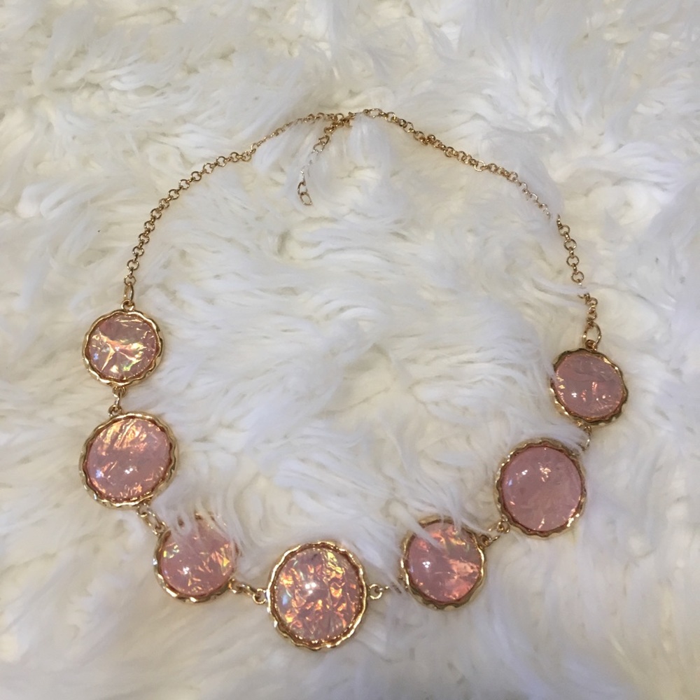 Pink/Gold Necklace