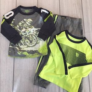 Boys 2T/3T Osh Kosh Racing Outfit