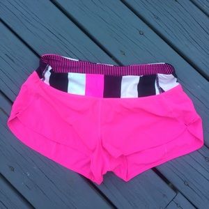 Lululemon speed shorts