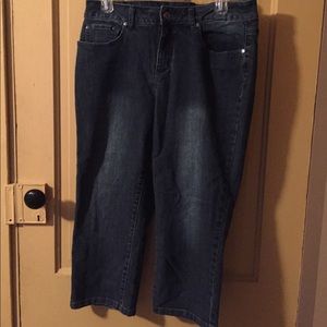 Relativity brand denim capris size12