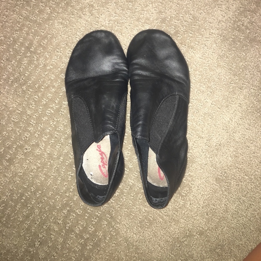 Black Capezio Jazz Shoes