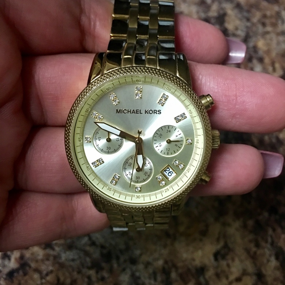 Gold Michael Kors