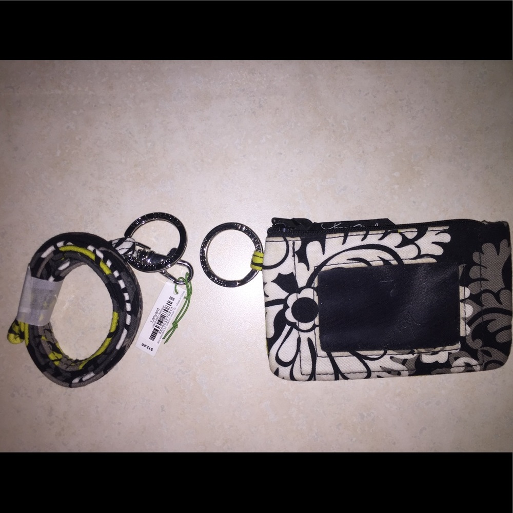 Vera Bradley ID Pouch & Lanyard (BRAND NEW)
