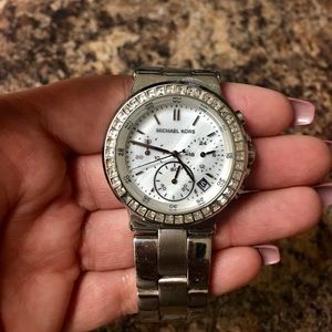Silver Michael Kors watch