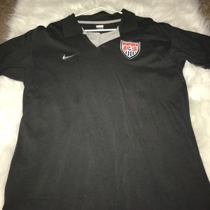 Nike men's polo US soccer team preowned size xl