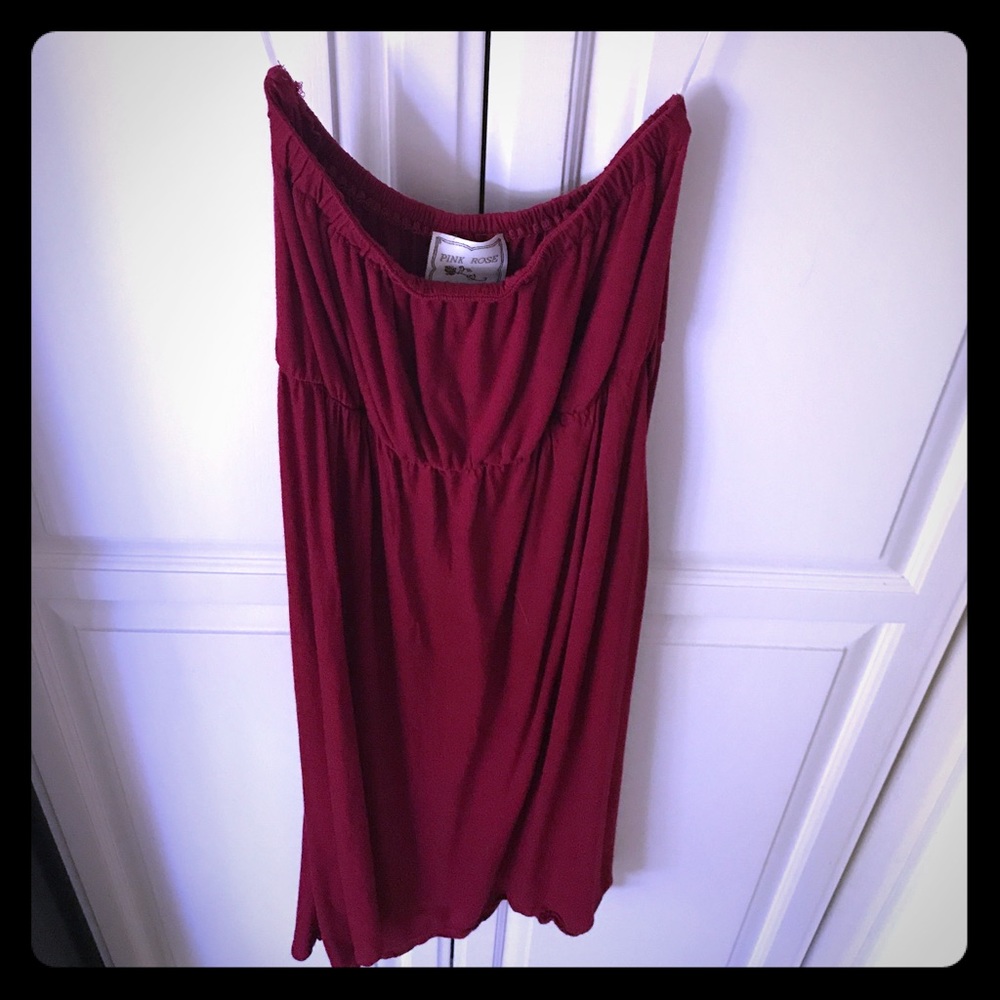 🎁 🌟 Strapless Dress