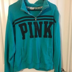Half zip PINK sweater