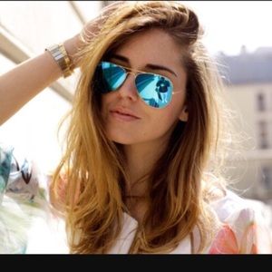 Ray Ban aviator sunglasses.