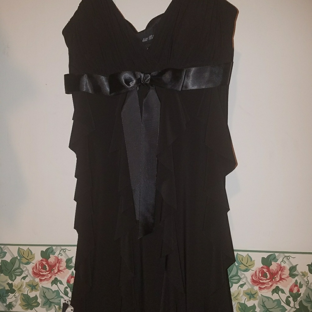 Black cocktail dress