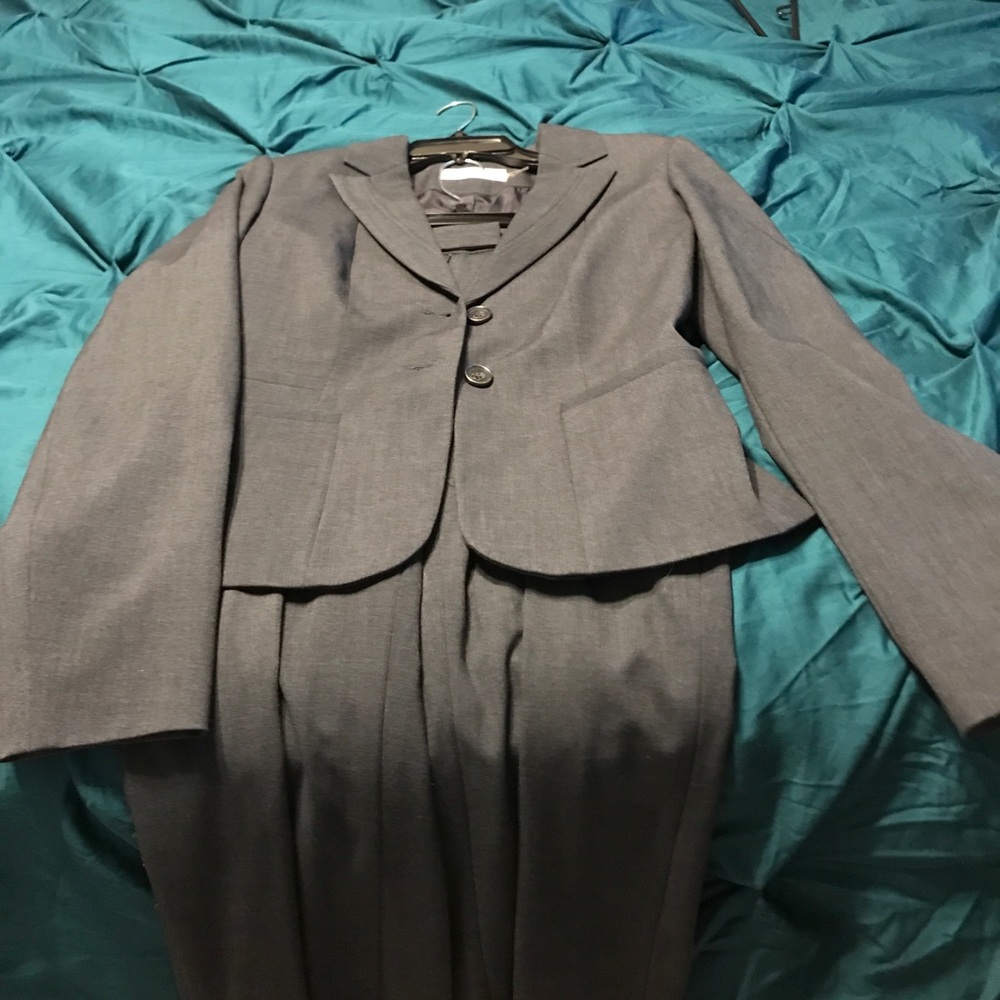 Calvin Klein Dark Gray Pantsuit