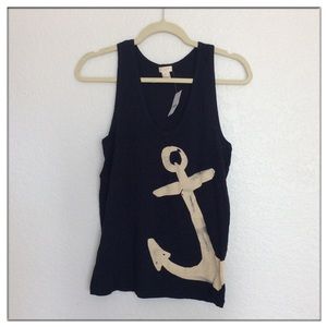 J Crew factory Navy Tank size S