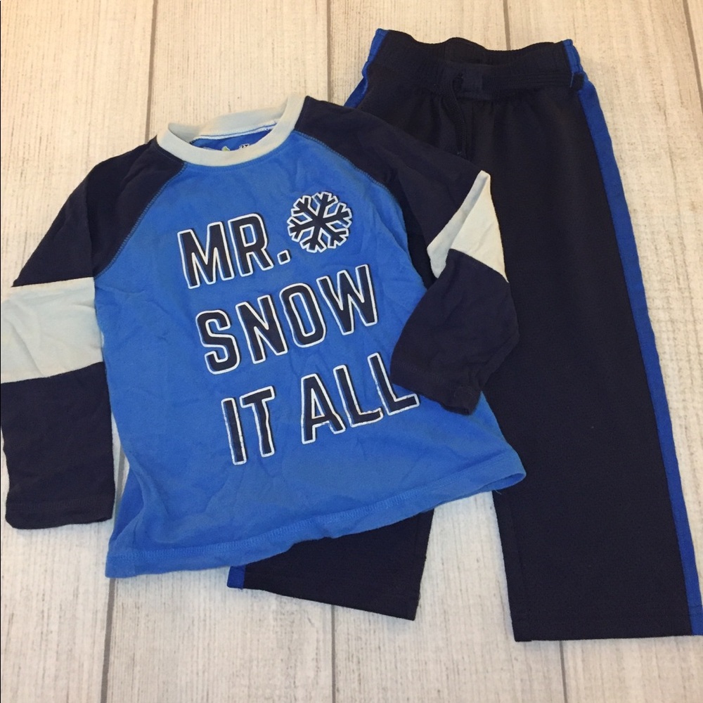Boys 2T/3T Mr. Snow It All Outfit