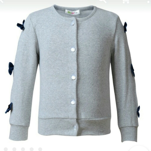 Other - Cotton cardigan with bows