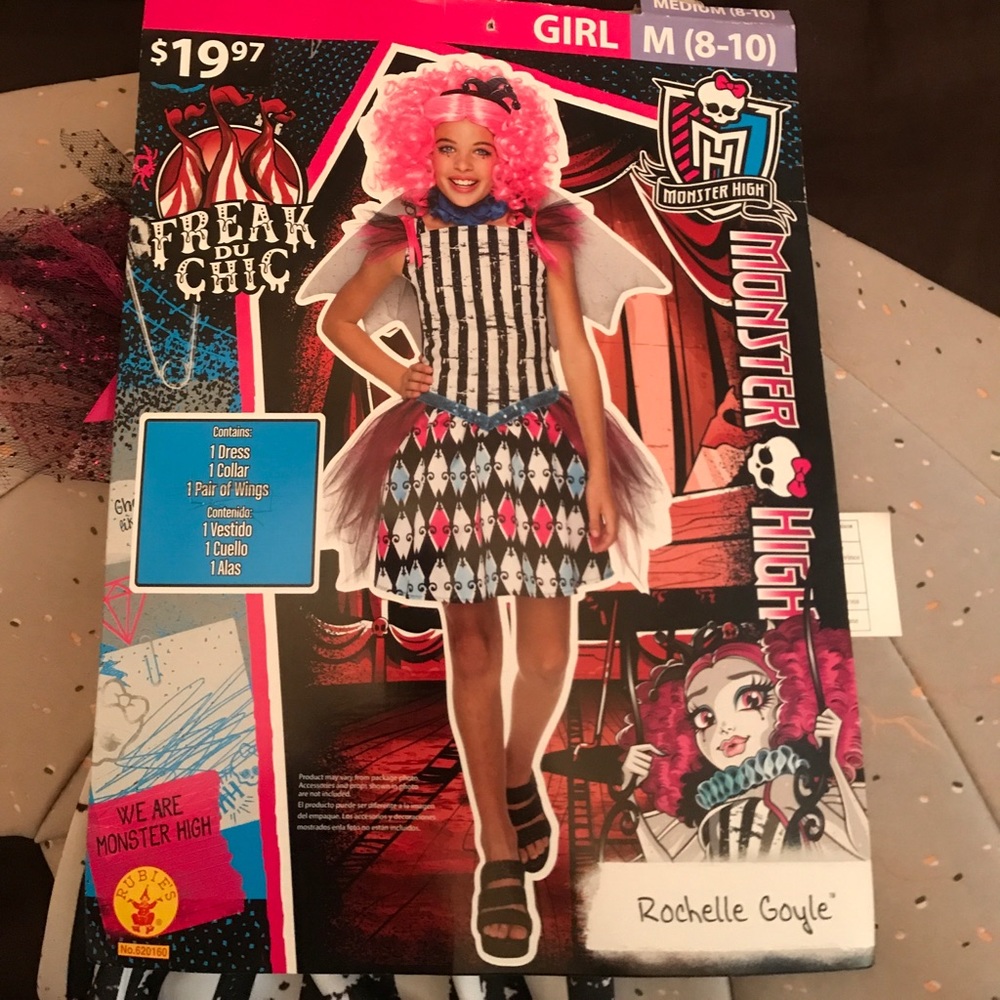 Monster high costume (girls)