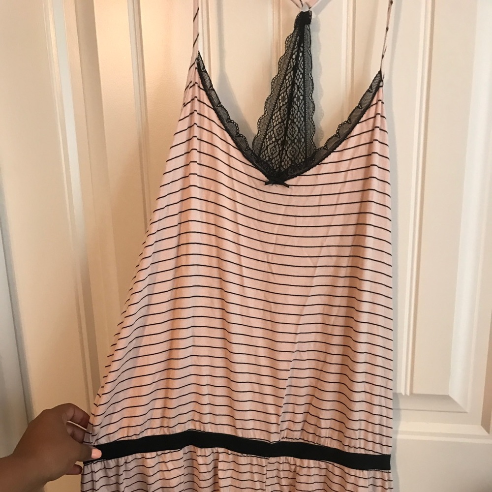 Night gown romper