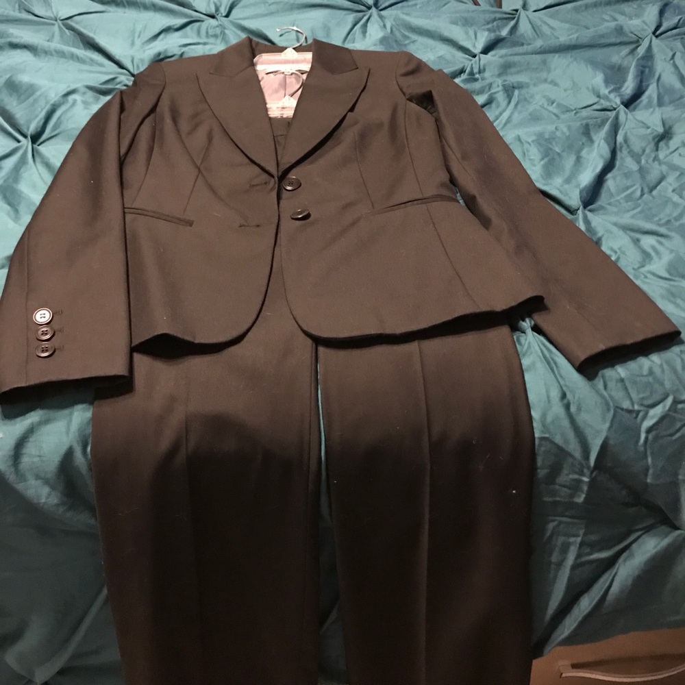 Nine West Black Pantsuit