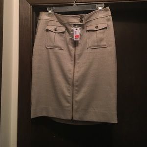 NWT! Khaki Pencil Skirt