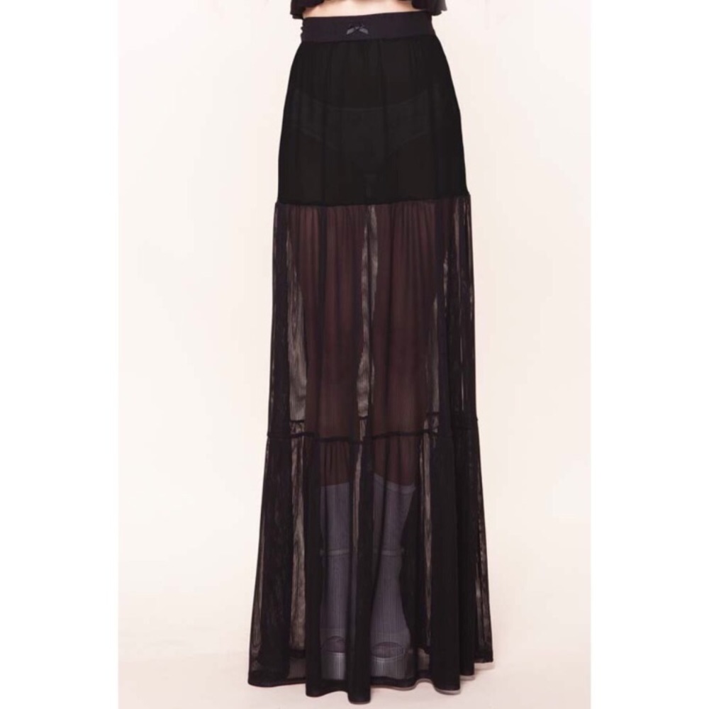 ISO For Love And Lemons Black Sheer Maxi M or L
