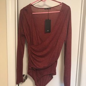 Zara wrap bodysuit