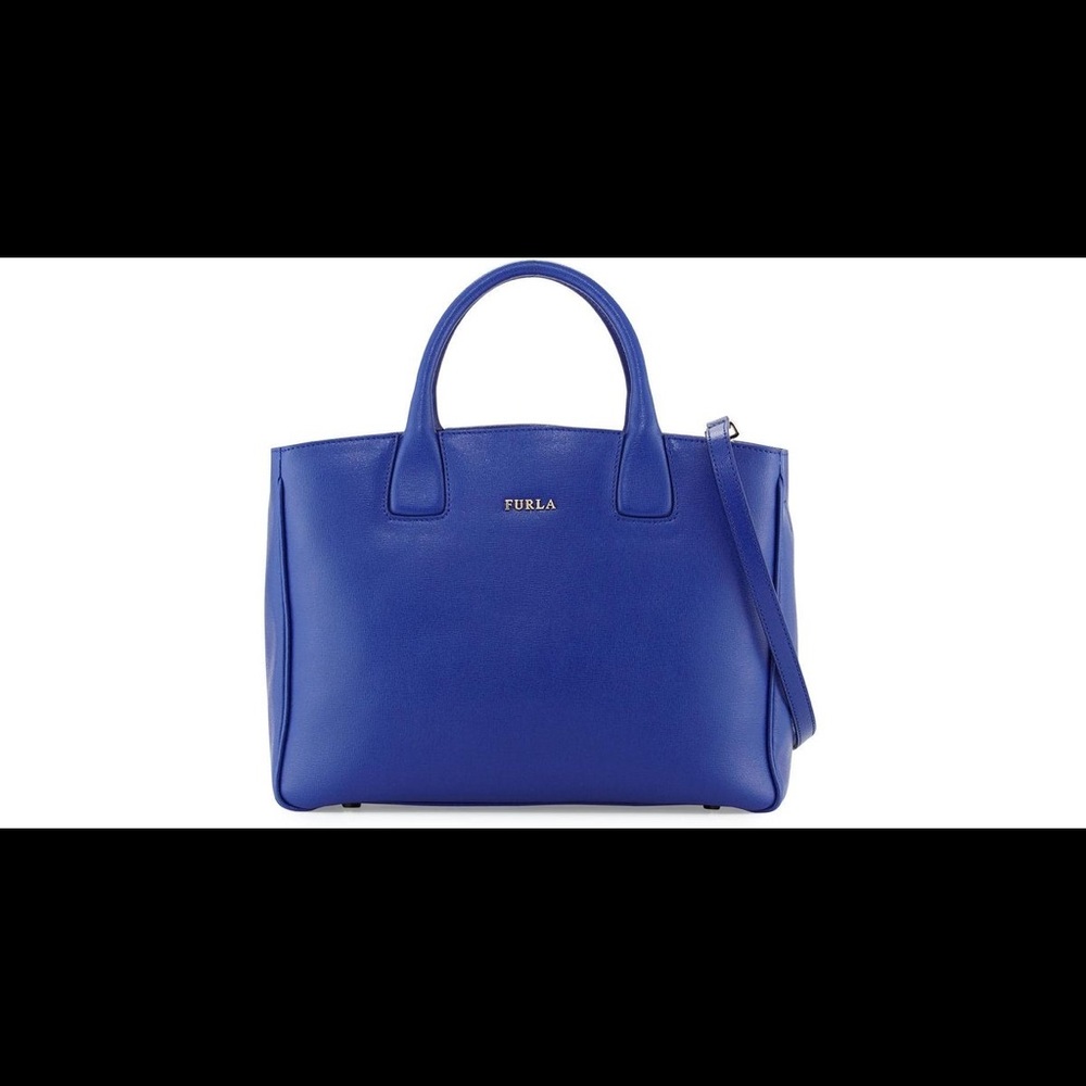 Furla Camille nbw cobalt blue back medium