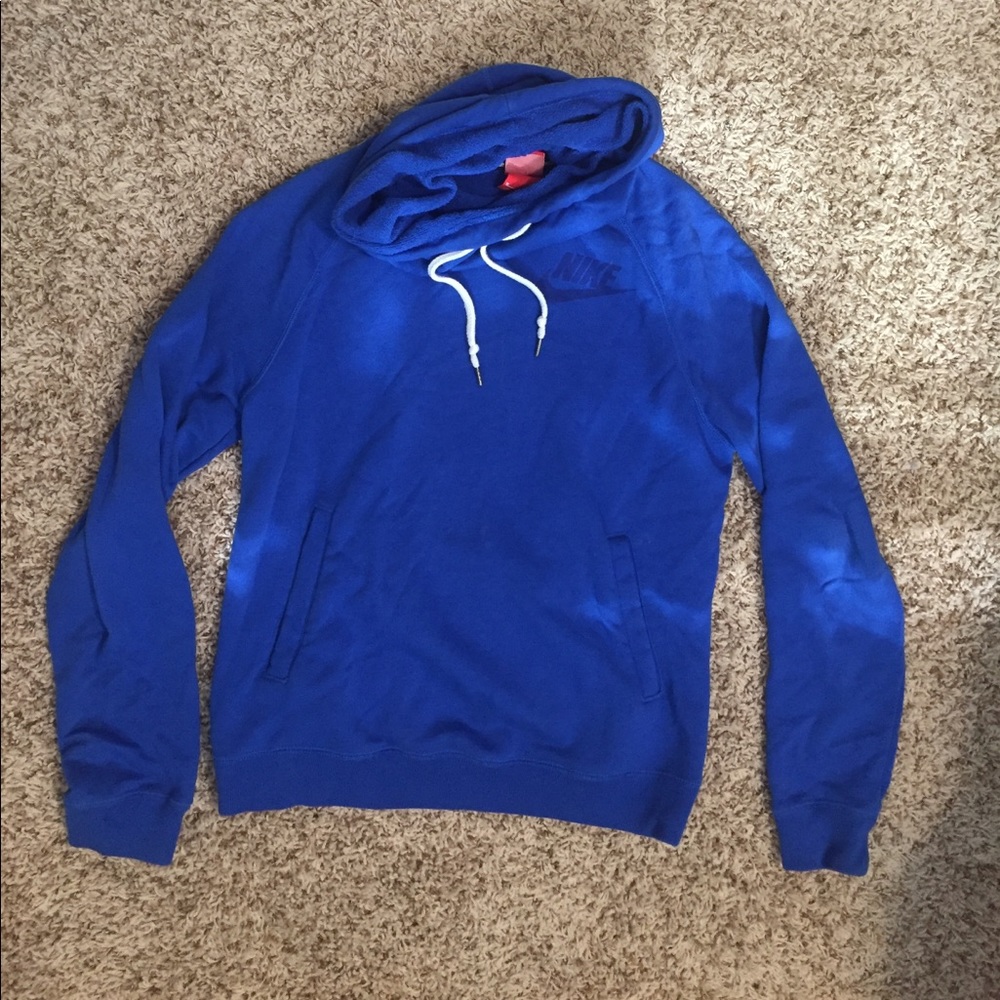 Nike royal blue hoodie
