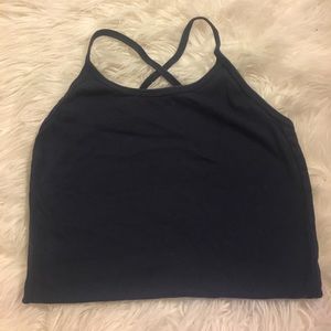 Navy American Apparel Tank