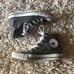 Converse All Star Gray Hi Tops