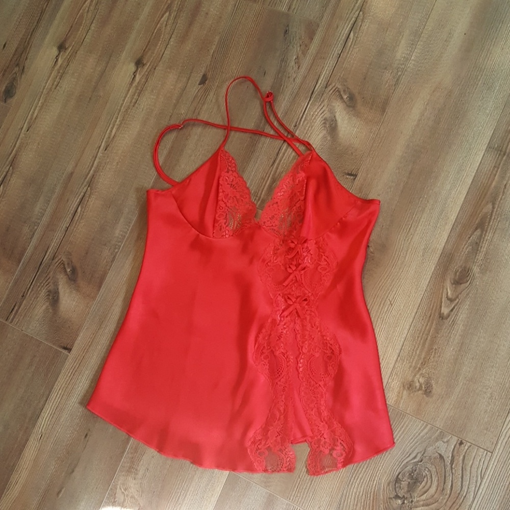 Sexy lace/silky baby doll