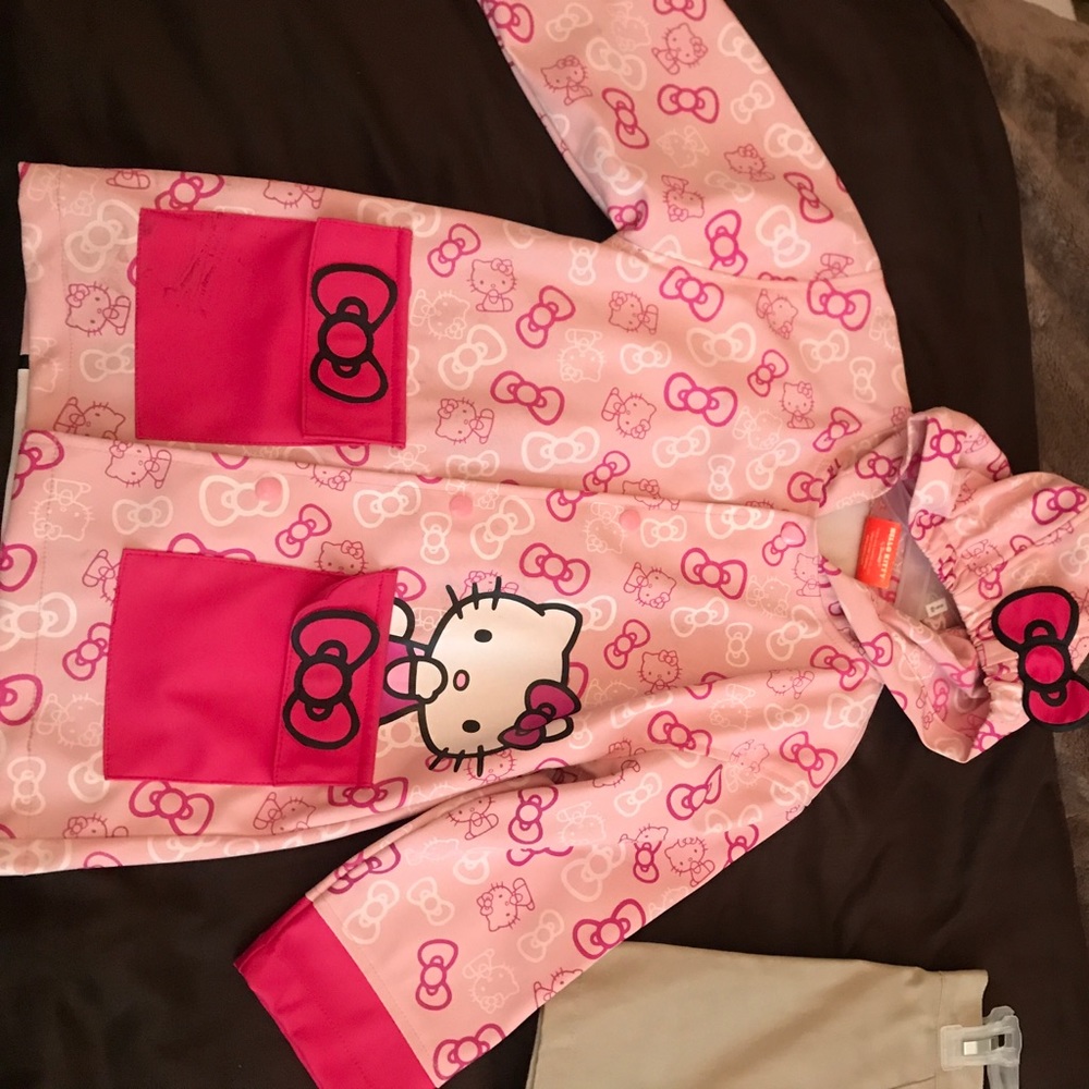 Hello kitty rain coat