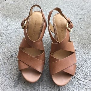 Franco Sarto Camel Wedge