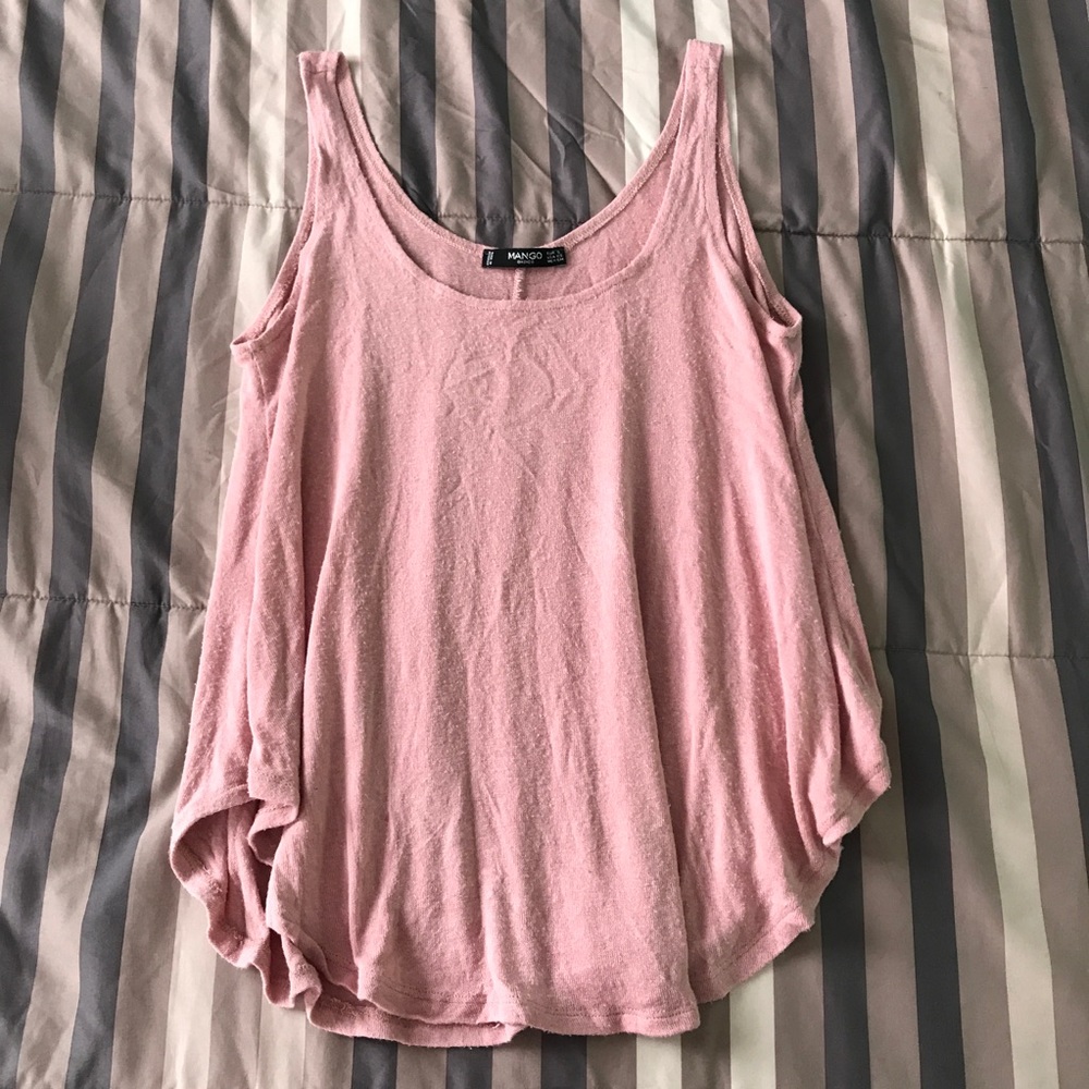 Dusty rose tank top