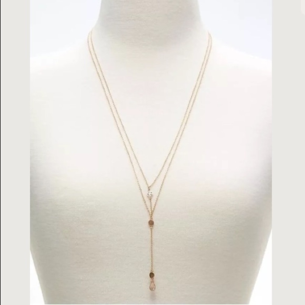 NEW Banana Republic Gold Coin Necklace Retail $38