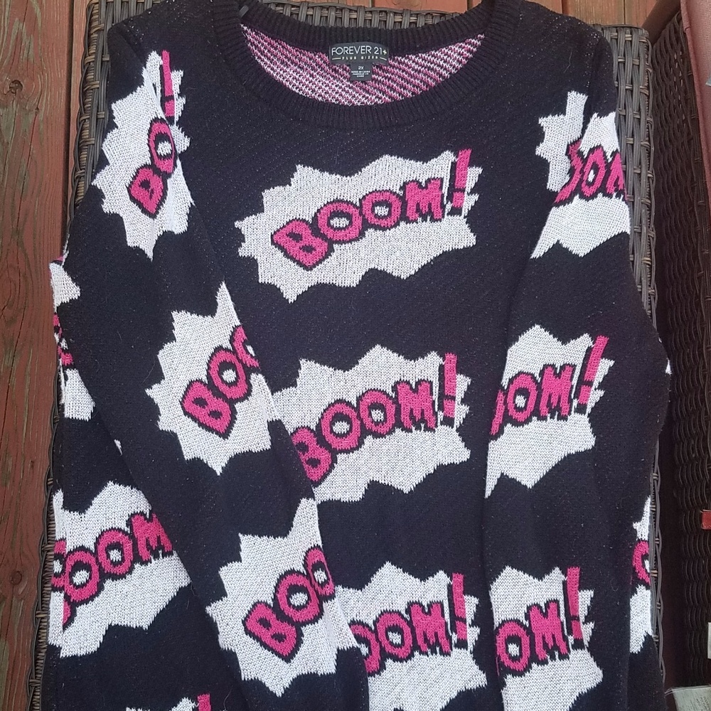 Forever 21 BOOM! Sweater