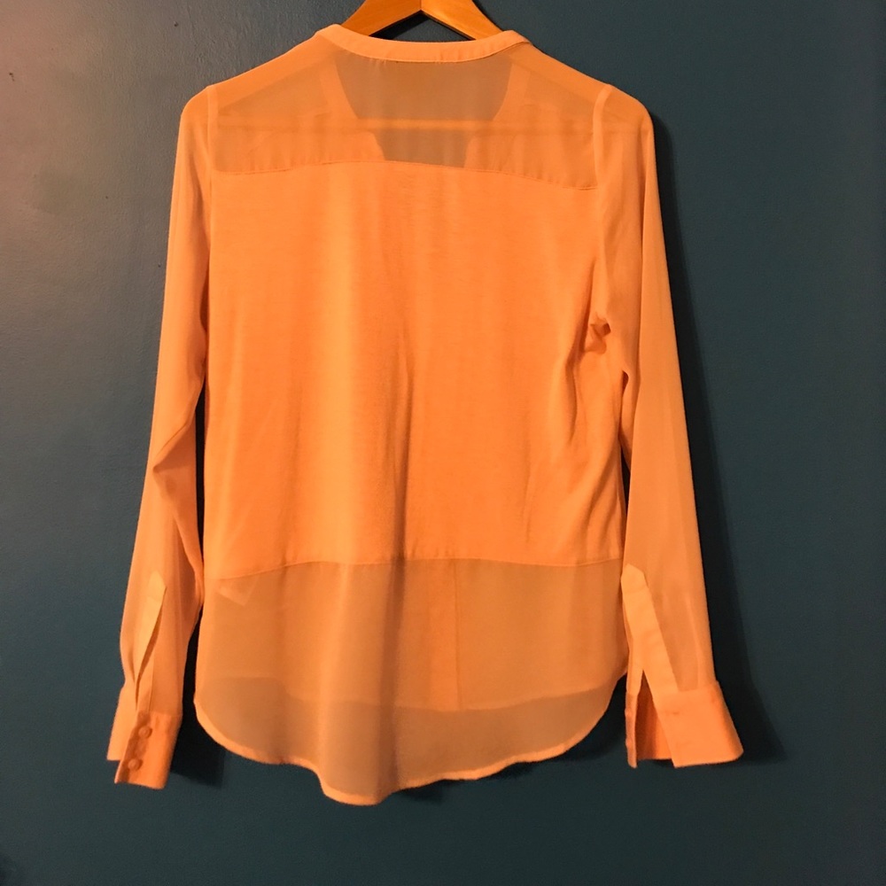 Pink button down blouse - Picture 2 of 2