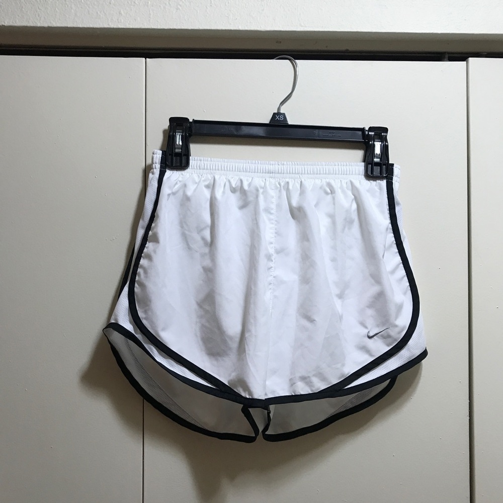 White Nike Athletic Shorts