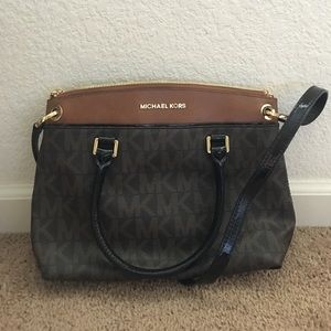Michael kors two tone purse