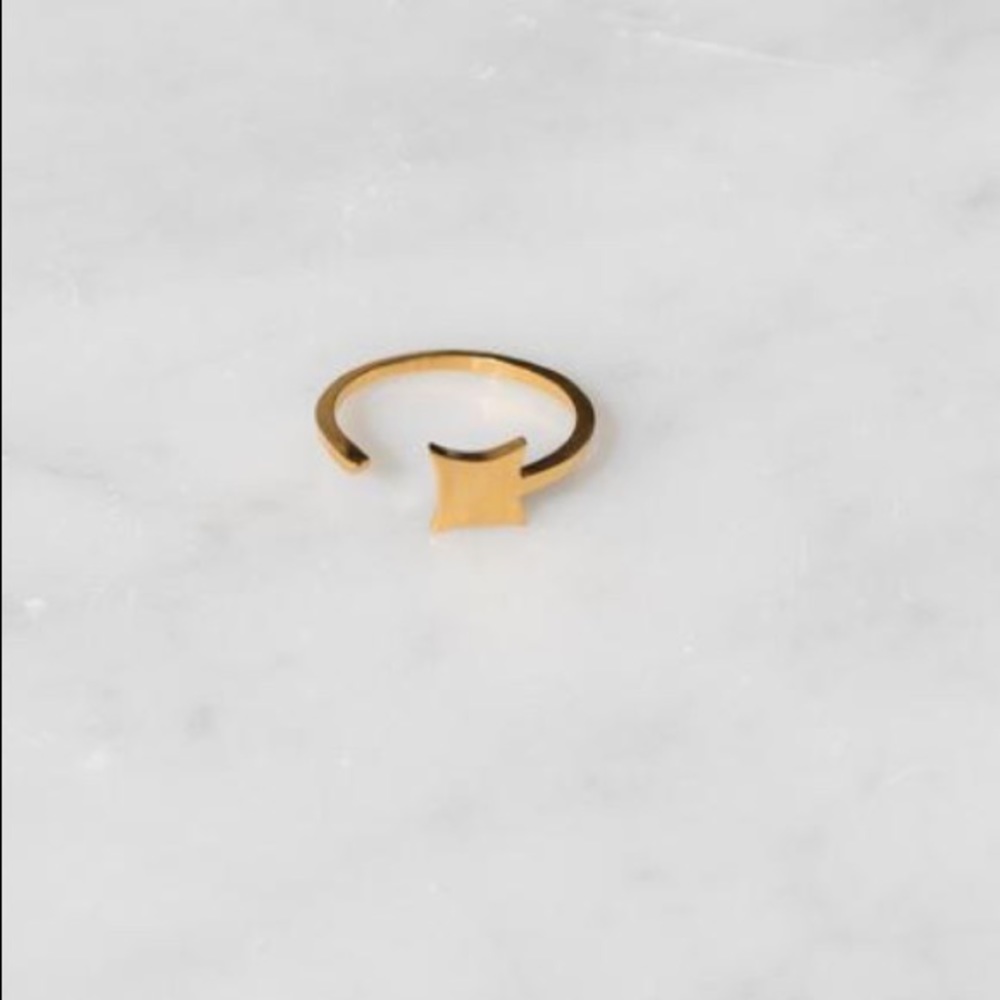 18k gold plated Ring Star