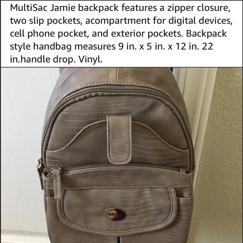 Brand New Backpack Purse