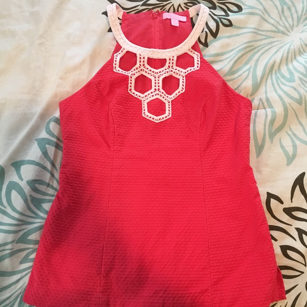 Lilly pulitzer EUC Annabelle top size 2
