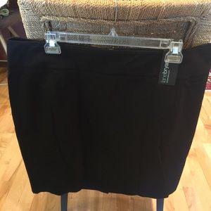 Black Pencil Skirt Plus Size NWT