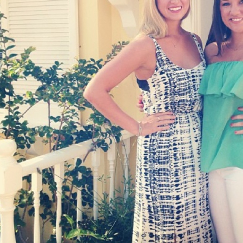 Like Mynded Tribal Print Maxi Dress