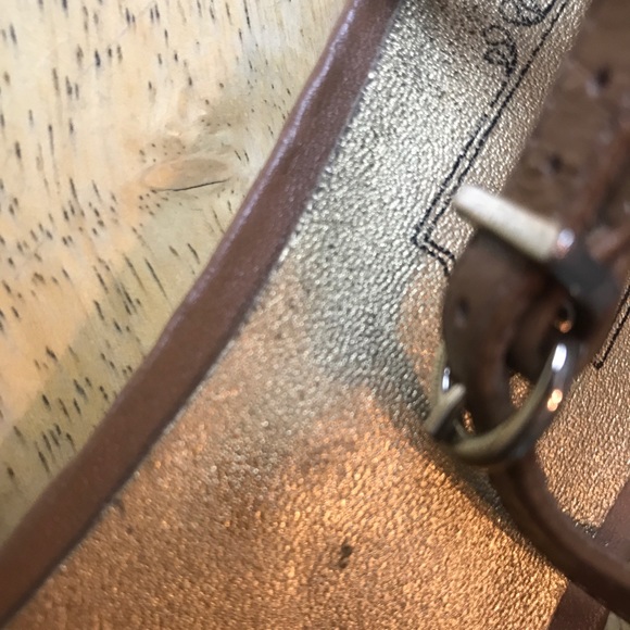 Ted Baker Tan Leather Designer Sandals US 7 - Picture 3 of 6