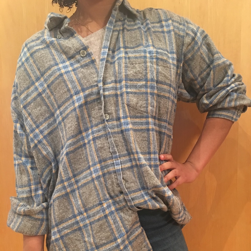 Vintage oversized flannel