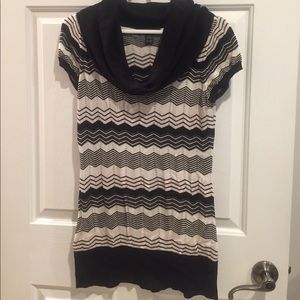 INC cowl necked tunic.