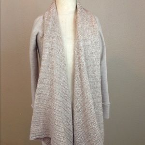 Anthropologie Saturday + Sunday Beige cardigan