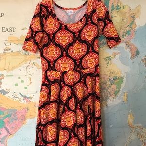 Lularoe Nicole L waffle fabric