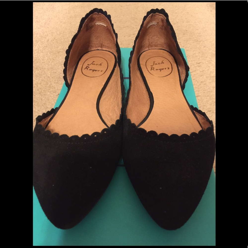 EUC Jack Rogers Chantel Suede flats